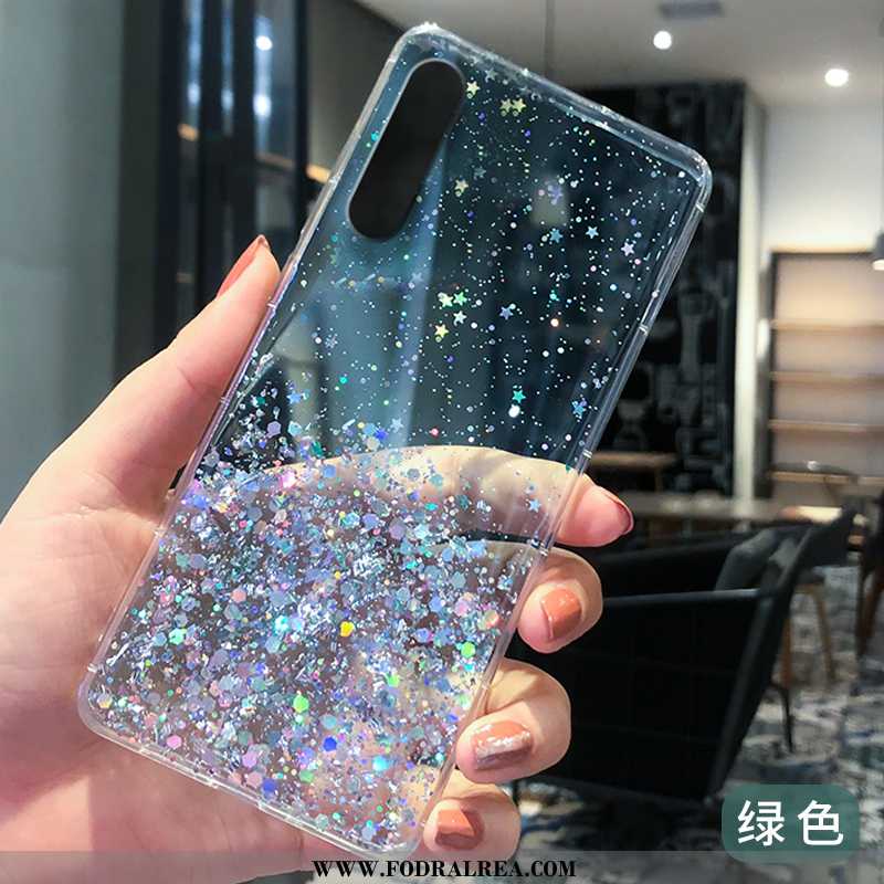 Skal Xiaomi Mi 9 Se Lyxiga Mjuk Skydd, Fodral Xiaomi Mi 9 Se Transparent Silikon Lila