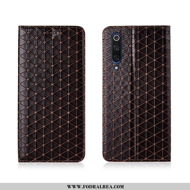 Skal Xiaomi Mi 9 Se Skydd Fodral Anpassa, Xiaomi Mi 9 Se Läderfodral Silikon Brun