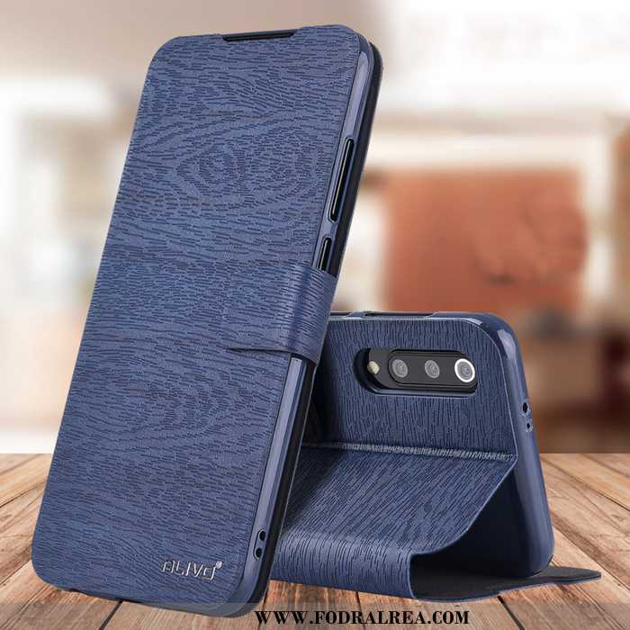 Skal Xiaomi Mi 9 Silikon Clamshell Blå, Fodral Xiaomi Mi 9 Skydd All Inclusive Blå