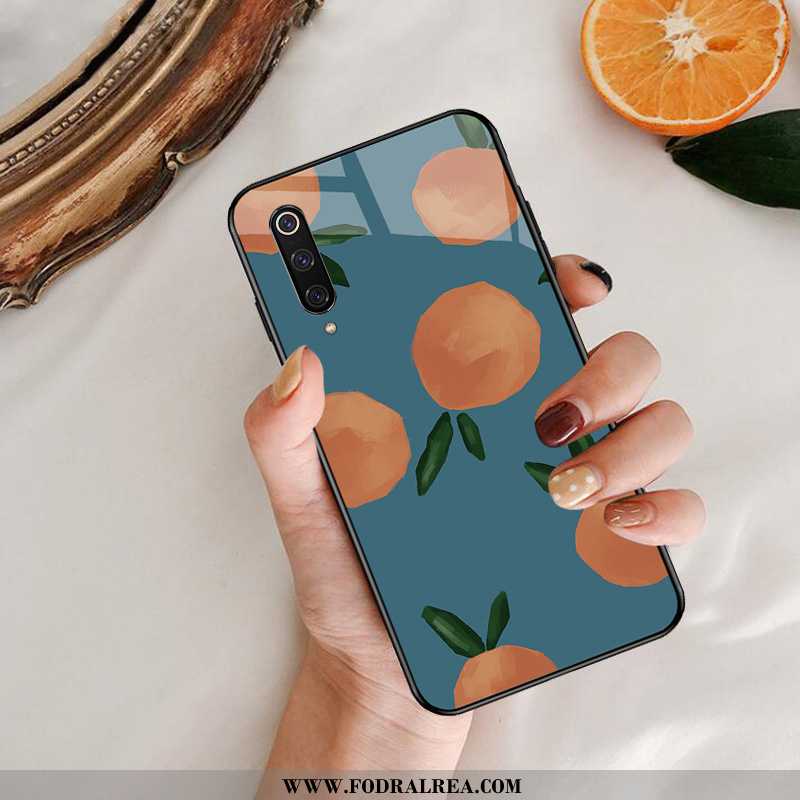 Skal Xiaomi Mi 9 Silikon Trend Vacker, Fodral Xiaomi Mi 9 Glas Grön