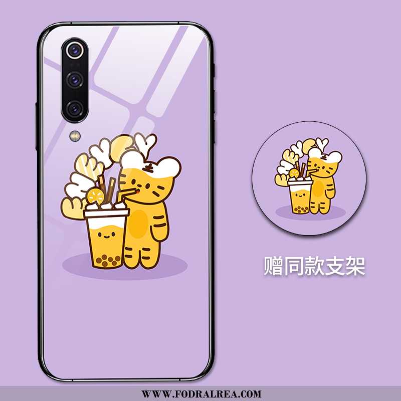 Skal Xiaomi Mi 9 Trend Spegel Kreativa, Fodral Xiaomi Mi 9 Silikon Gul