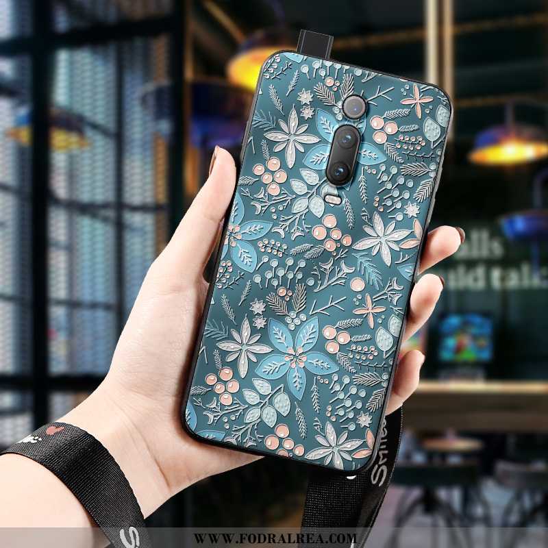 Skal Xiaomi Mi 9t Mjuk Stor, Fodral Xiaomi Mi 9t Silikon Grön