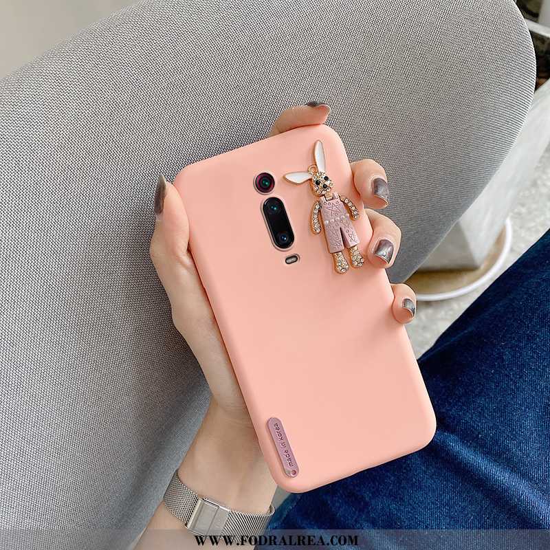 Skal Xiaomi Mi 9t Pro Lyxiga Enkel Mobil Telefon, Fodral Xiaomi Mi 9t Pro Mjuk Rosa