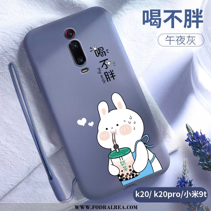 Skal Xiaomi Mi 9t Pro Mjuk Personlighet Liten, Fodral Xiaomi Mi 9t Pro Silikon Kreativa Grå