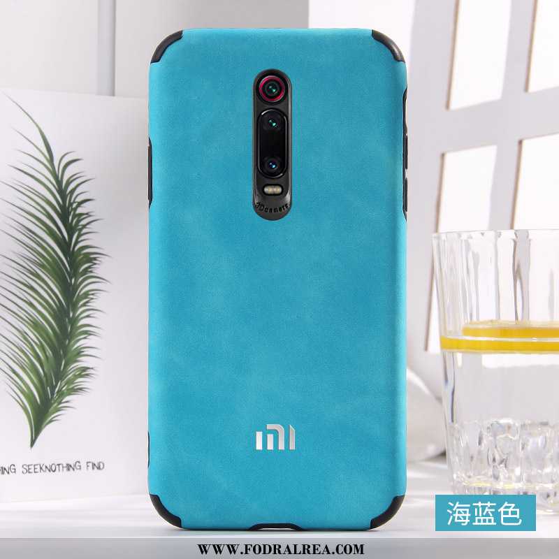 Skal Xiaomi Mi 9t Pro Silikon Enkel Net Red, Fodral Xiaomi Mi 9t Pro Skydd Kvalitet Blå