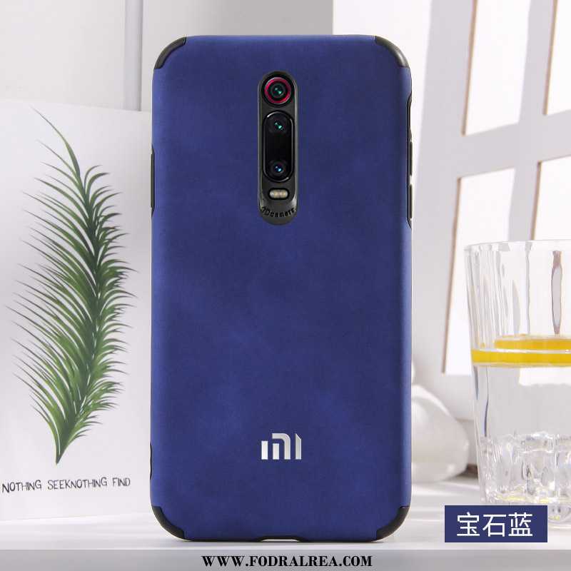 Skal Xiaomi Mi 9t Pro Silikon Enkel Net Red, Fodral Xiaomi Mi 9t Pro Skydd Kvalitet Blå