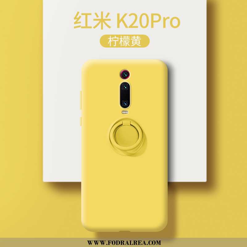 Skal Xiaomi Mi 9t Pro Silikon Röd Mobil Telefon, Fodral Xiaomi Mi 9t Pro Nubuck Trend Rosa