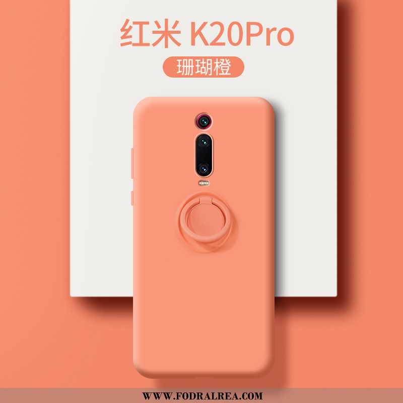 Skal Xiaomi Mi 9t Pro Silikon Röd Mobil Telefon, Fodral Xiaomi Mi 9t Pro Nubuck Trend Rosa