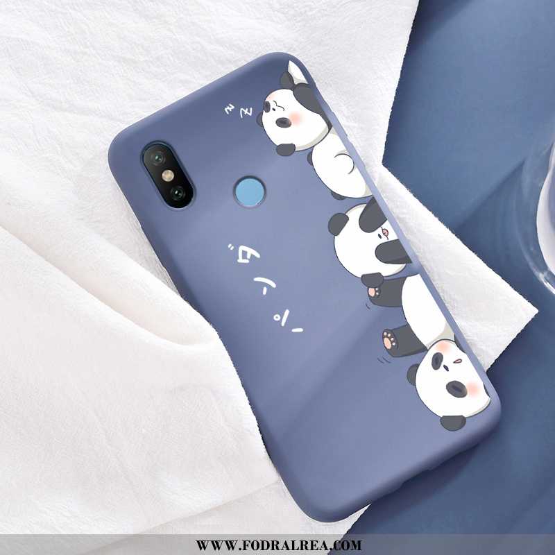 Skal Xiaomi Mi A2 Personlighet Liten Enkel, Fodral Xiaomi Mi A2 Kreativa Mjuk Blå