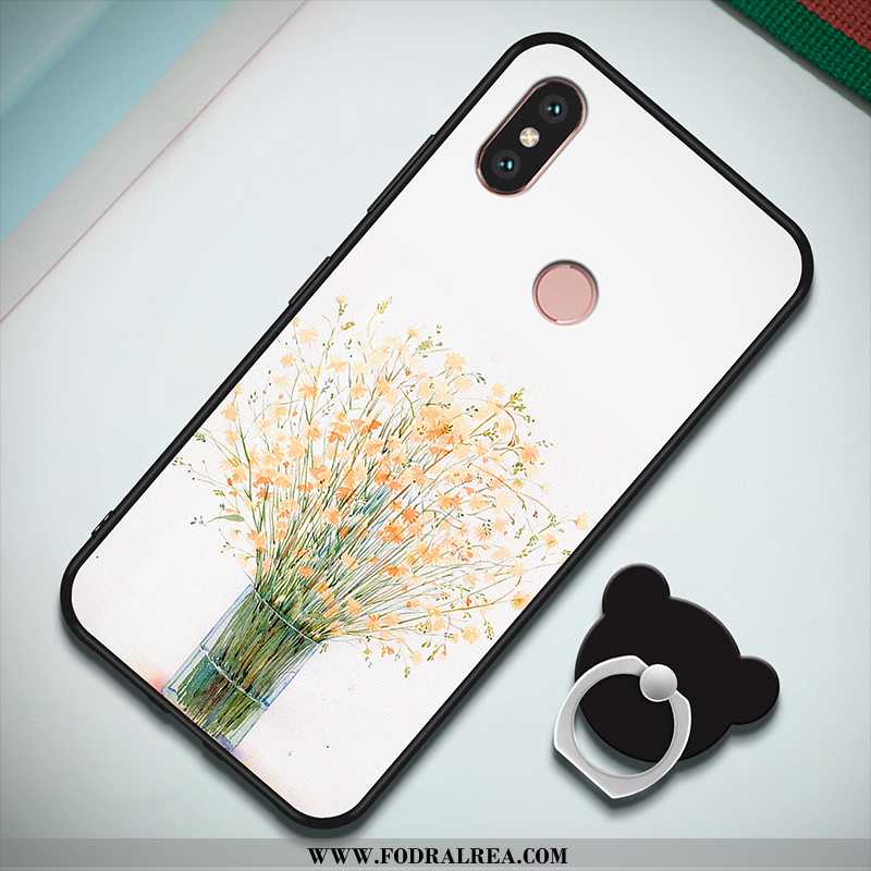 Skal Xiaomi Mi A2 Skydd Tecknat Mjuk, Fodral Xiaomi Mi A2 Personlighet Rosa