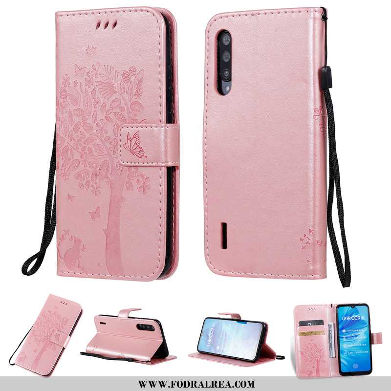 Skal Xiaomi Mi A3 Silikon Liten Rosa, Fodral Xiaomi Mi A3 Skydd Läderfodral Rosa