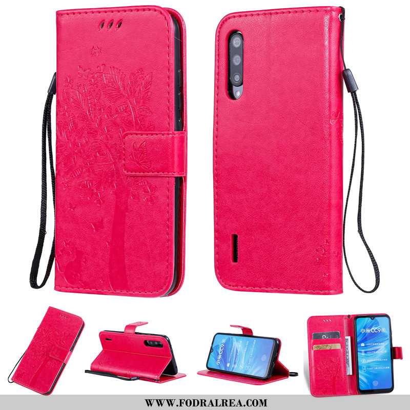 Skal Xiaomi Mi A3 Silikon Liten Rosa, Fodral Xiaomi Mi A3 Skydd Läderfodral Rosa