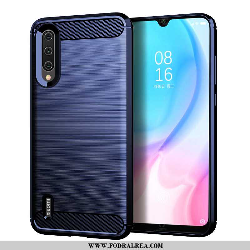 Skal Xiaomi Mi A3 Trend Nubuck Svart, Fodral Xiaomi Mi A3 Mjuk Kreativa Svarta