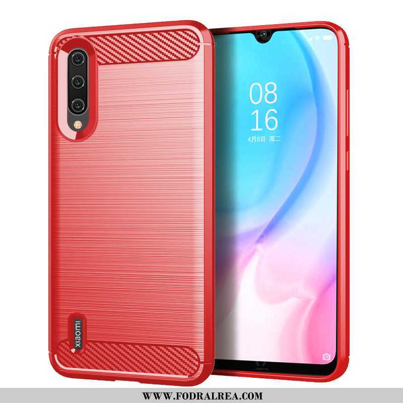 Skal Xiaomi Mi A3 Trend Nubuck Svart, Fodral Xiaomi Mi A3 Mjuk Kreativa Svarta