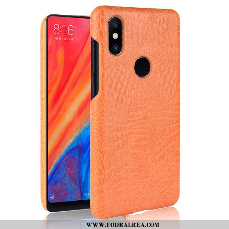 Skal Xiaomi Mi Mix 2s Läder Liten Fallskydd, Fodral Xiaomi Mi Mix 2s Mönster Kvalitet Svarta