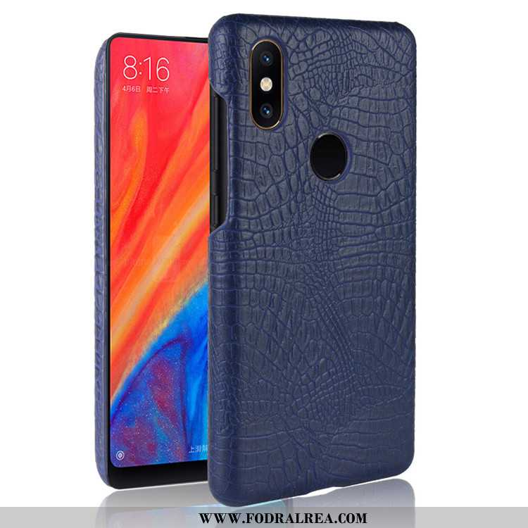 Skal Xiaomi Mi Mix 2s Läder Liten Fallskydd, Fodral Xiaomi Mi Mix 2s Mönster Kvalitet Svarta