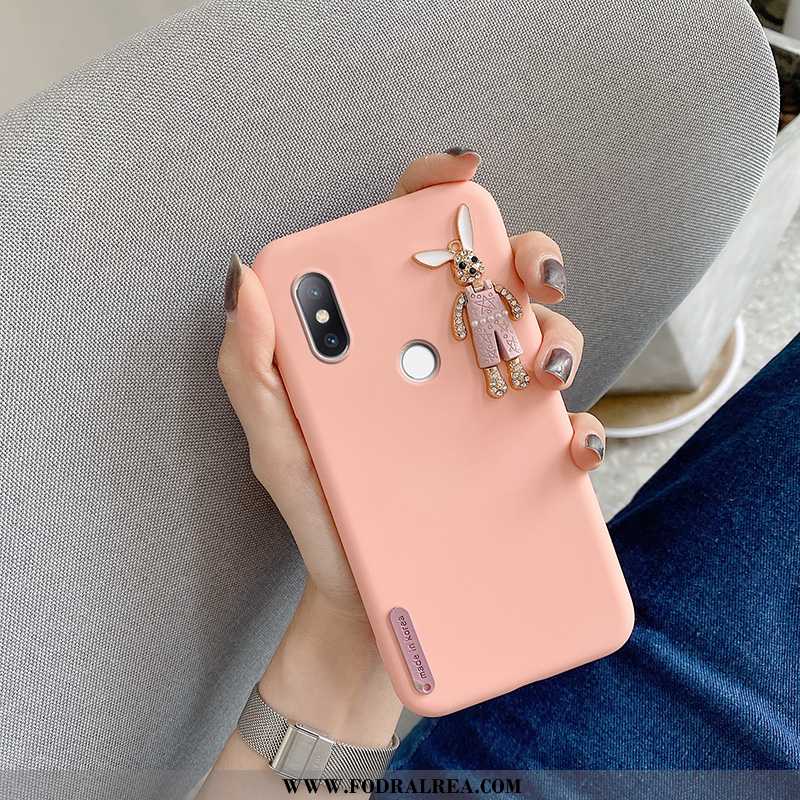 Skal Xiaomi Mi Mix 2s Mjuk Tunn Rosa, Fodral Xiaomi Mi Mix 2s Silikon Kreativa Rosa