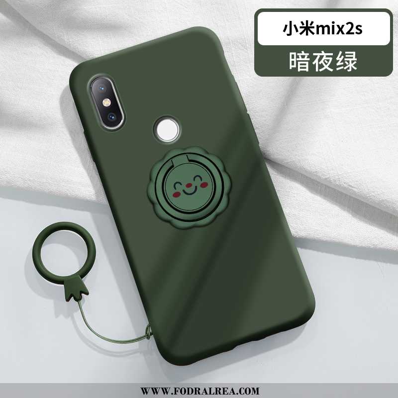 Skal Xiaomi Mi Mix 2s Trend Röd Kreativa, Fodral Xiaomi Mi Mix 2s Super Magnetic Grön