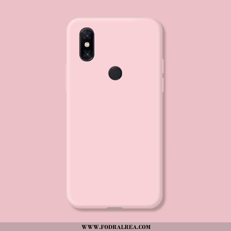 Skal Xiaomi Mi Mix 3 Kreativa Nubuck Skal, Fodral Xiaomi Mi Mix 3 Trend Transparent Rosa