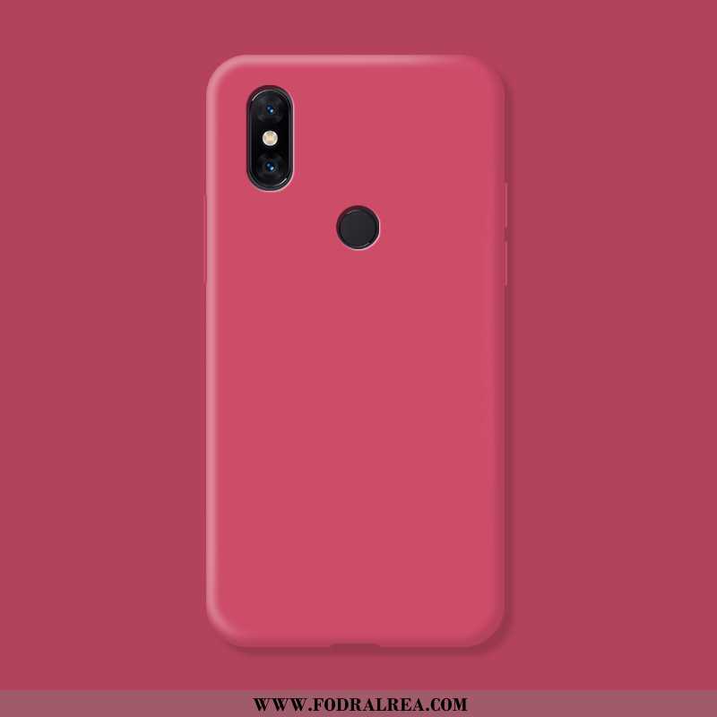 Skal Xiaomi Mi Mix 3 Kreativa Nubuck Skal, Fodral Xiaomi Mi Mix 3 Trend Transparent Rosa