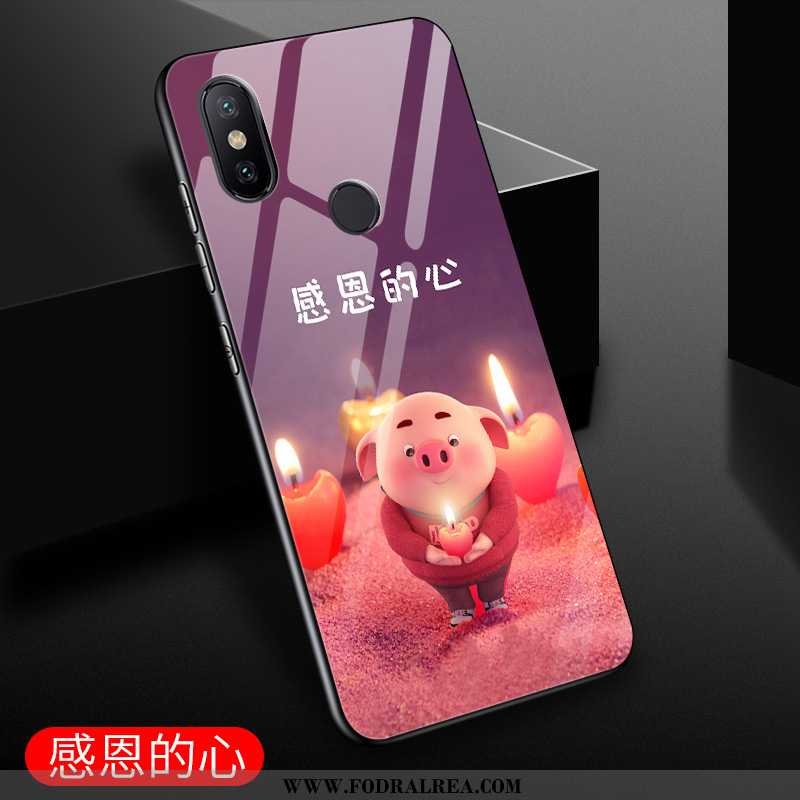 Skal Xiaomi Mi Mix 3 Silikon Personlighet Fodral, Fodral Xiaomi Mi Mix 3 Skydd Tecknat Svarta