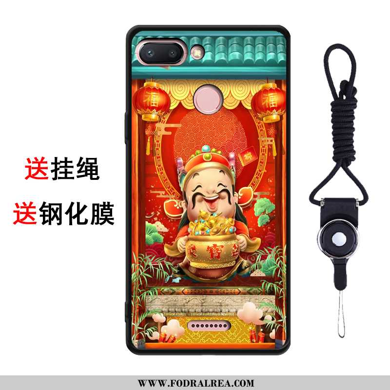 Skal Xiaomi Redmi 6 Trend Tecknat Kreativa, Fodral Xiaomi Redmi 6 Mjuk Kyla Rosa