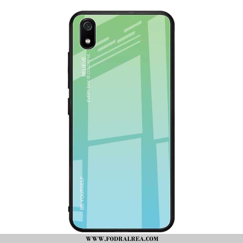 Skal Xiaomi Redmi 7a Glas Enkel Mobil Telefon, Fodral Xiaomi Redmi 7a Trend Grön