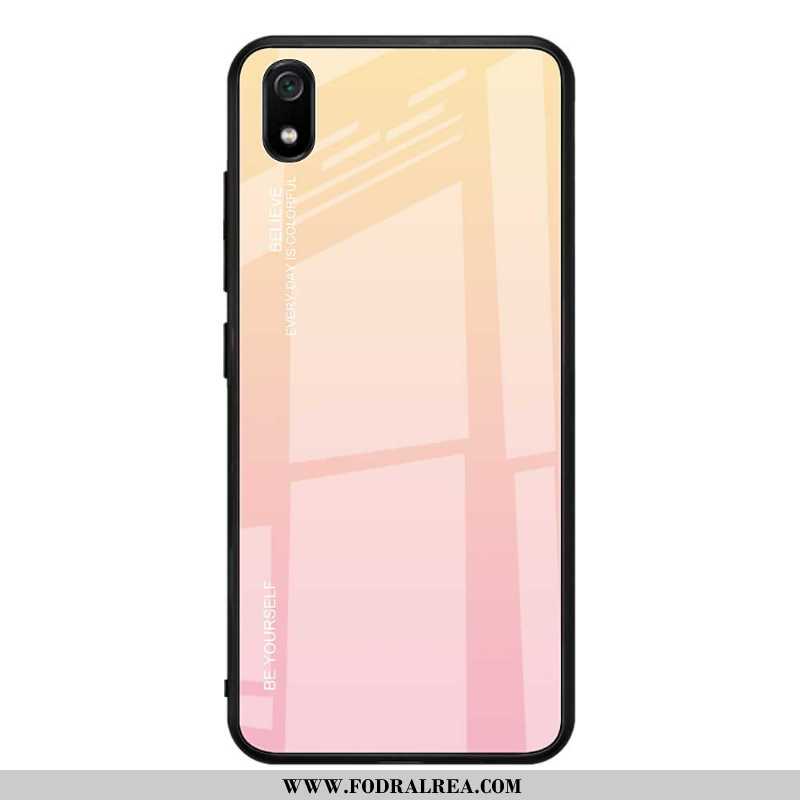 Skal Xiaomi Redmi 7a Glas Enkel Mobil Telefon, Fodral Xiaomi Redmi 7a Trend Grön