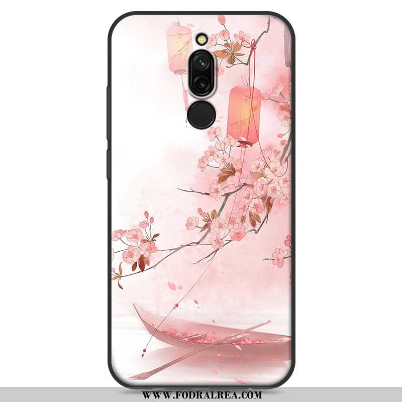 Skal Xiaomi Redmi 8 Kreativa Fodral, Fodral Xiaomi Redmi 8 Mjuk Fallskydd Vita