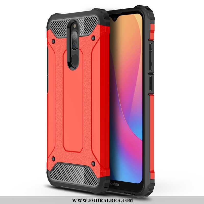 Skal Xiaomi Redmi 8 Silikon Fallskydd, Fodral Xiaomi Redmi 8 Skydd All Inclusive Blå