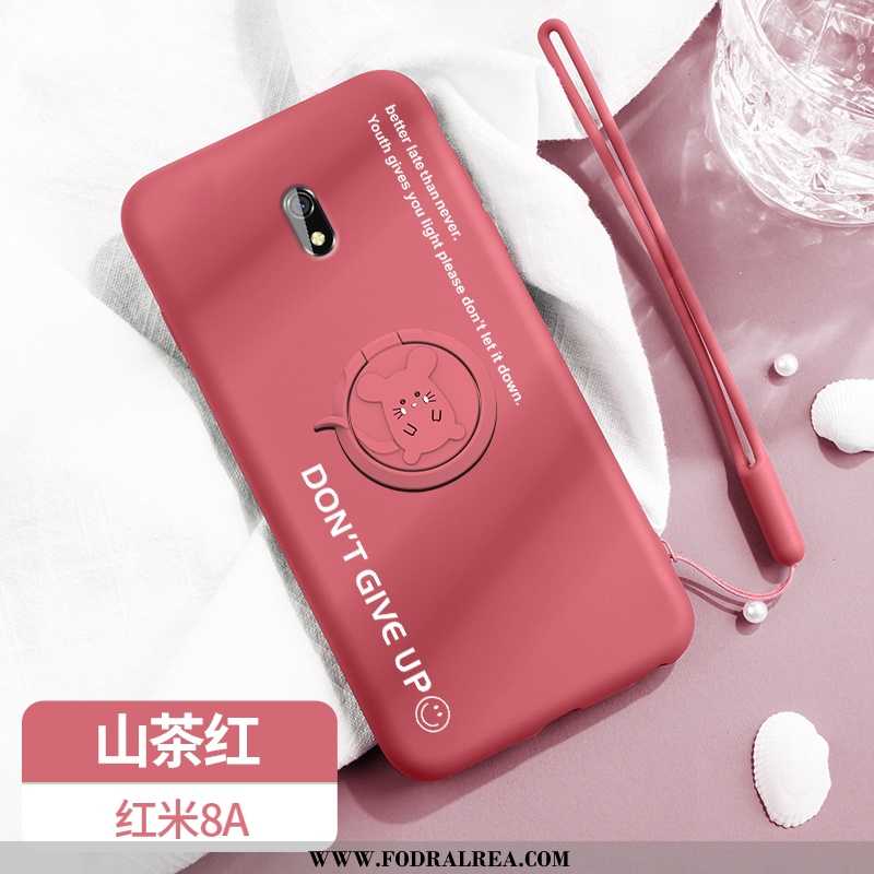 Skal Xiaomi Redmi 8a Kreativa Support Grön, Fodral Xiaomi Redmi 8a Tecknat Magnetic Grön