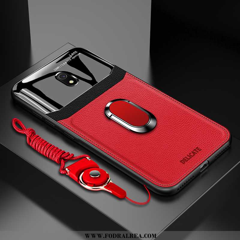 Skal Xiaomi Redmi 8a Mjuk Personlighet Magnetic, Fodral Xiaomi Redmi 8a Silikon Net Red Bruna