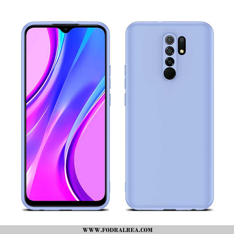 Skal Xiaomi Redmi 9 Silikon Mjuk Fodral, Fodral Xiaomi Redmi 9 Skydd Nubuck Svarta