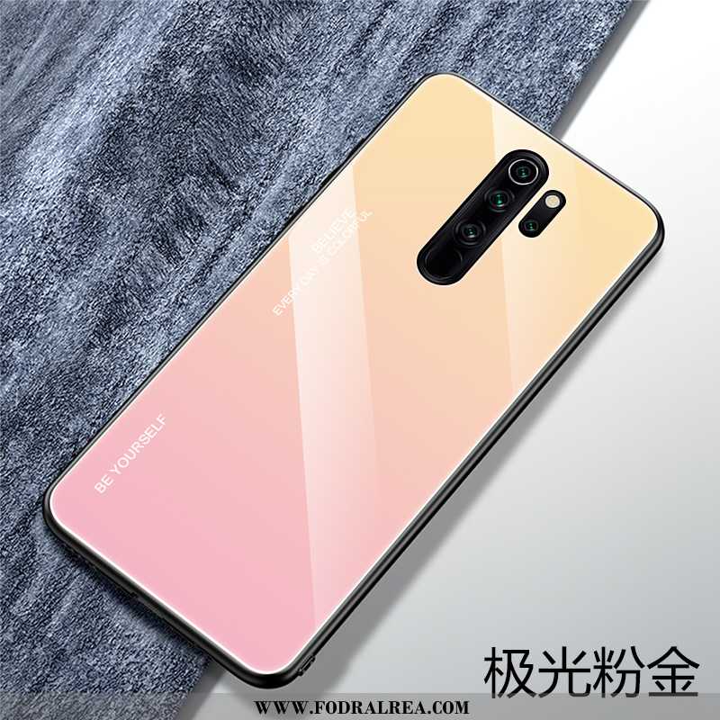 Skal Xiaomi Redmi 9 Silikon Mörkblå Fallskydd, Fodral Xiaomi Redmi 9 Skydd Guld