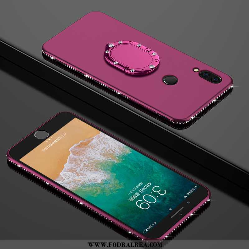 Skal Xiaomi Redmi Note 7 Trend Net Red, Fodral Xiaomi Redmi Note 7 Tunn Röd