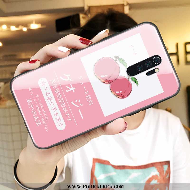 Skal Xiaomi Redmi Note 8 Pro Trend Ny Glas, Fodral Xiaomi Redmi Note 8 Pro Tunn Skydd Rosa