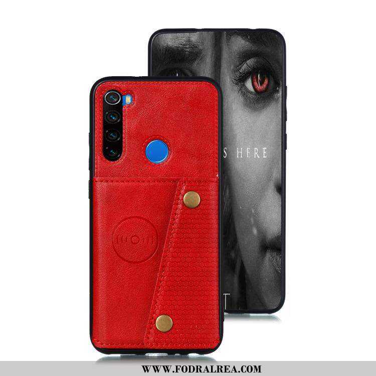 Skal Xiaomi Redmi Note 8t Mjuk Svart Mobil Telefon, Fodral Xiaomi Redmi Note 8t Silikonskal Röd Svar