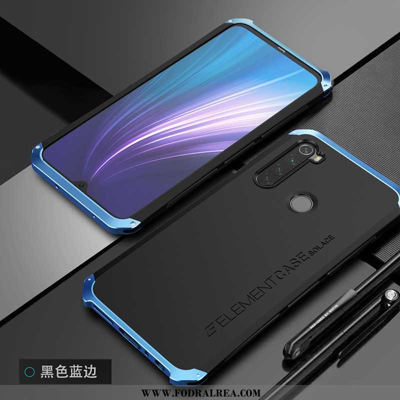 Skal Xiaomi Redmi Note 8t Skydd Frame Personlighet, Fodral Xiaomi Redmi Note 8t Nubuck Net Red Röd