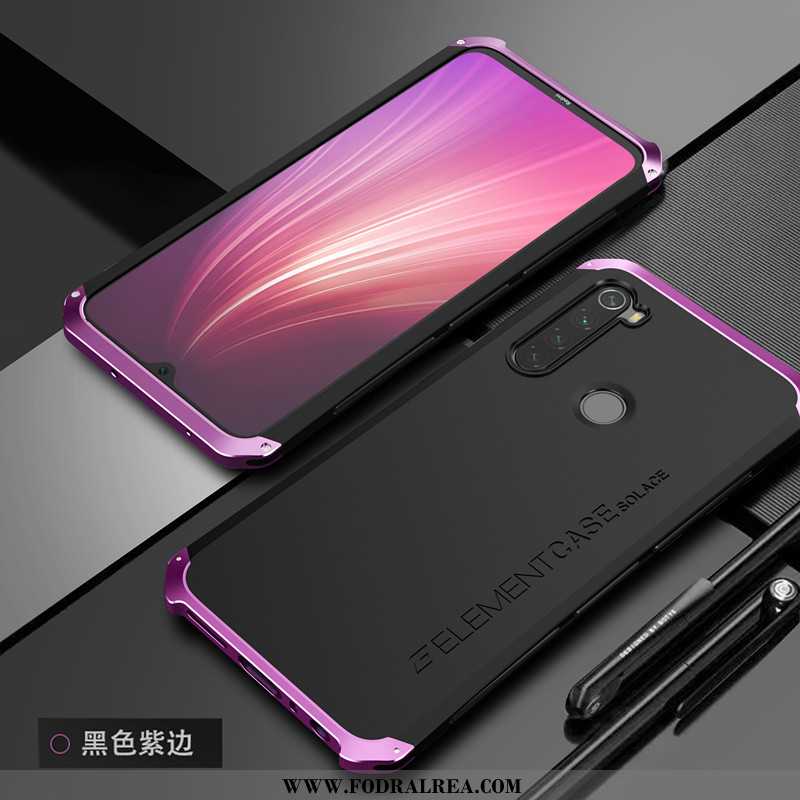 Skal Xiaomi Redmi Note 8t Skydd Frame Personlighet, Fodral Xiaomi Redmi Note 8t Nubuck Net Red Röd