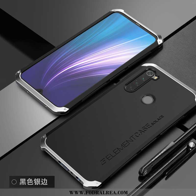 Skal Xiaomi Redmi Note 8t Skydd Frame Personlighet, Fodral Xiaomi Redmi Note 8t Nubuck Net Red Röd