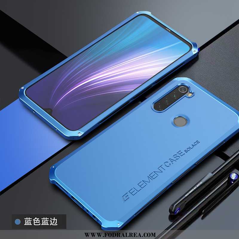 Skal Xiaomi Redmi Note 8t Skydd Frame Personlighet, Fodral Xiaomi Redmi Note 8t Nubuck Net Red Röd