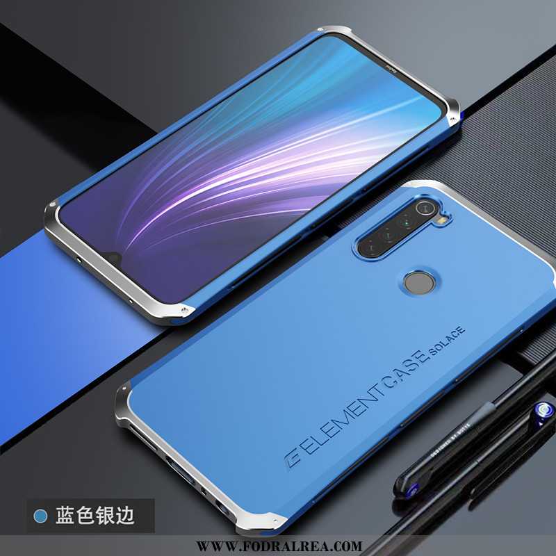 Skal Xiaomi Redmi Note 8t Skydd Frame Personlighet, Fodral Xiaomi Redmi Note 8t Nubuck Net Red Röd