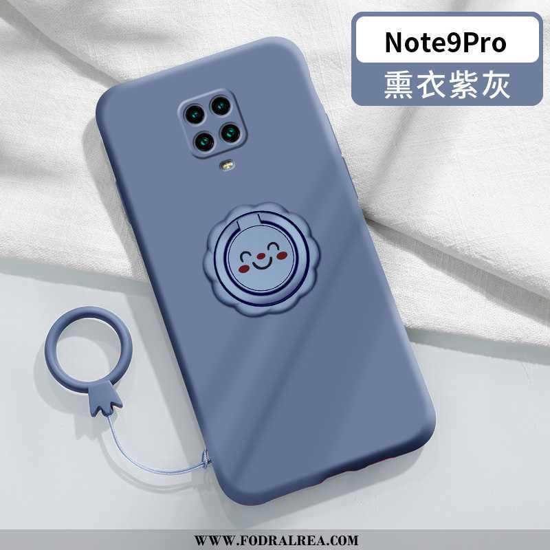 Skal Xiaomi Redmi Note 9 Pro Personlighet Smiley Grå, Fodral Xiaomi Redmi Note 9 Pro Kreativa Grå