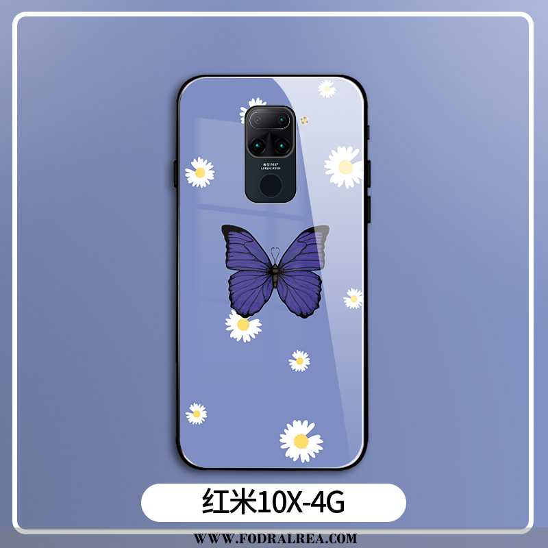 Skal Xiaomi Redmi Note 9 Tunn Röd Kreativa, Fodral Xiaomi Redmi Note 9 Silikon Kyla Lila