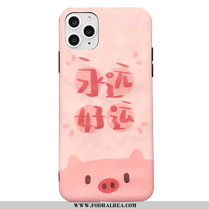 Skal iPhone 11 Pro Personlighet Rosa Par, Fodral iPhone 11 Pro Silikon Mobil Telefon