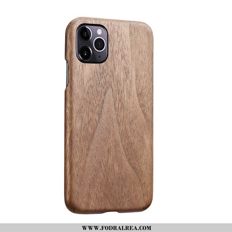 Skal iPhone 11 Pro Skydd Fodral Skal, iPhone 11 Pro Wood Tunn Svarta