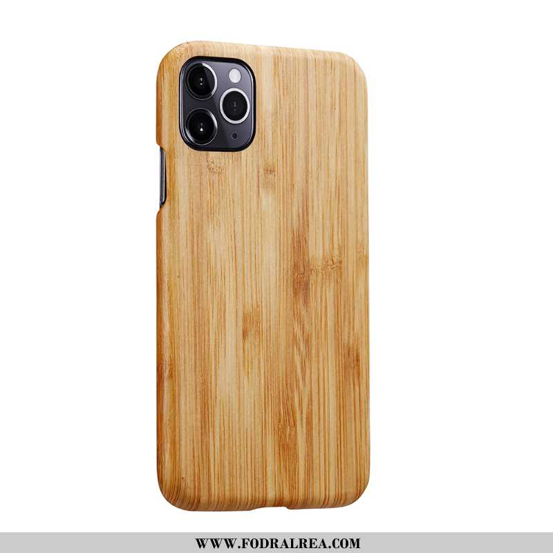 Skal iPhone 11 Pro Skydd Fodral Skal, iPhone 11 Pro Wood Tunn Svarta