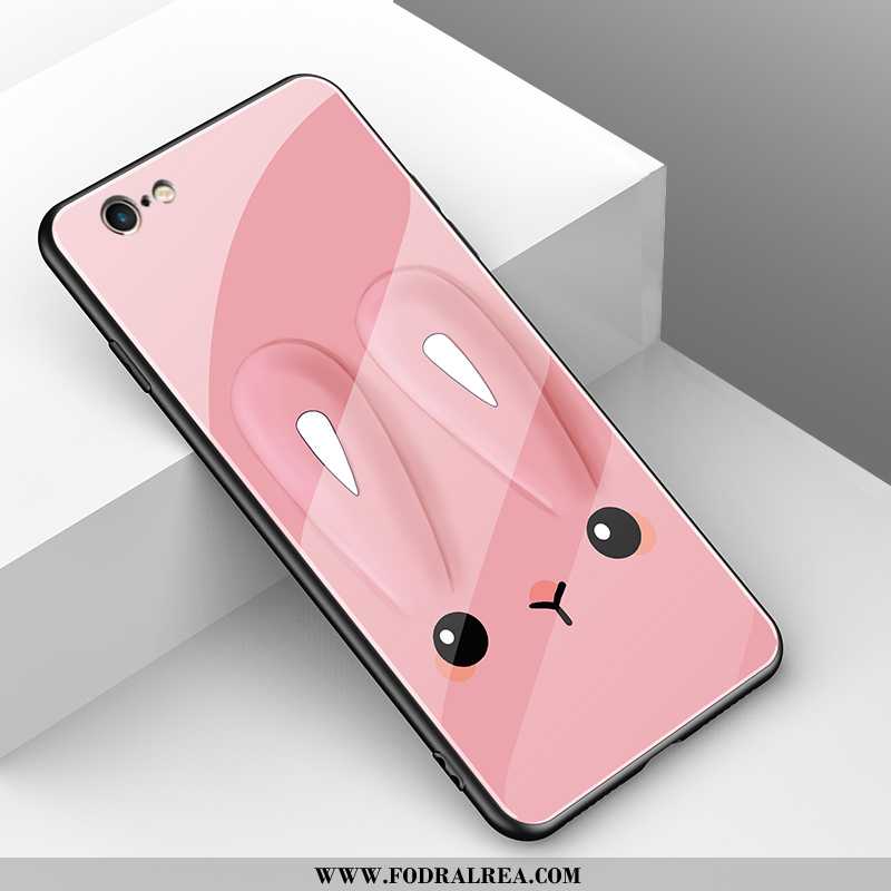 Skal iPhone 8 Mode Super Liten, Fodral iPhone 8 Kreativa Glas Rosa