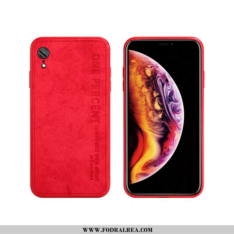 Skal iPhone Xr Super Gul Enkel, Fodral iPhone Xr Tunn Mobil Telefon