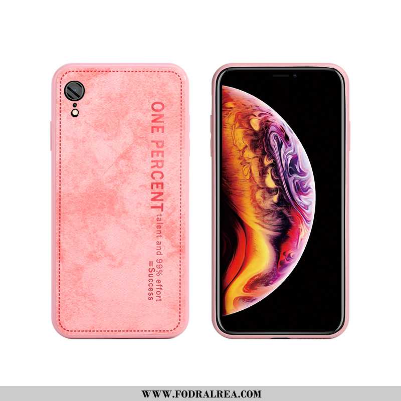 Skal iPhone Xr Super Gul Enkel, Fodral iPhone Xr Tunn Mobil Telefon